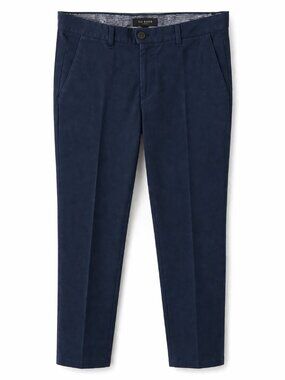Ted Baker London Slim Chino Trousers Navy 30R